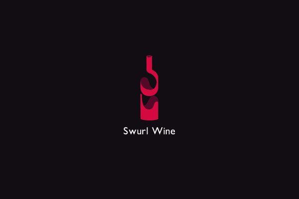 Swurl Wine Logo Design