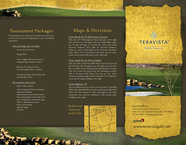 Teravista Golf Course Brochure