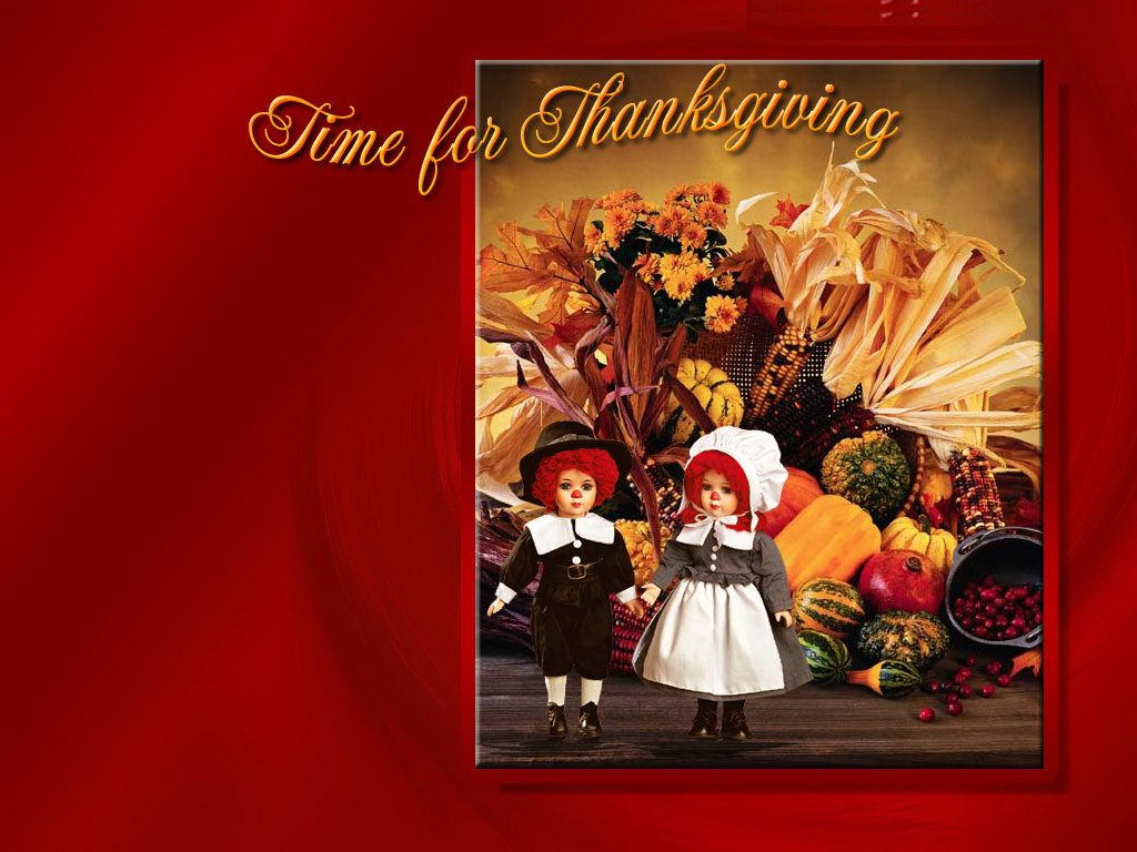 Time For Thanksgiving Wallpaper