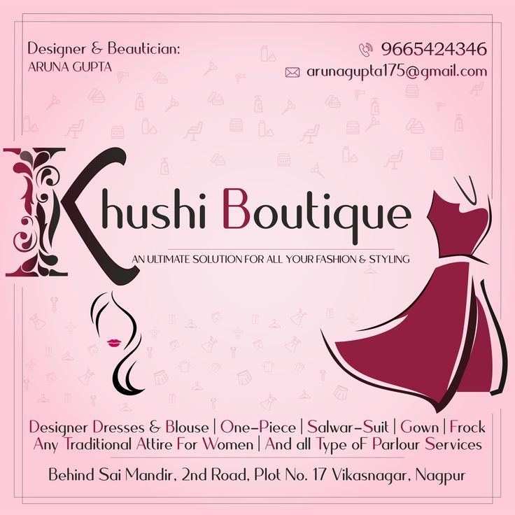 Welcome to Khushi Boutique Design