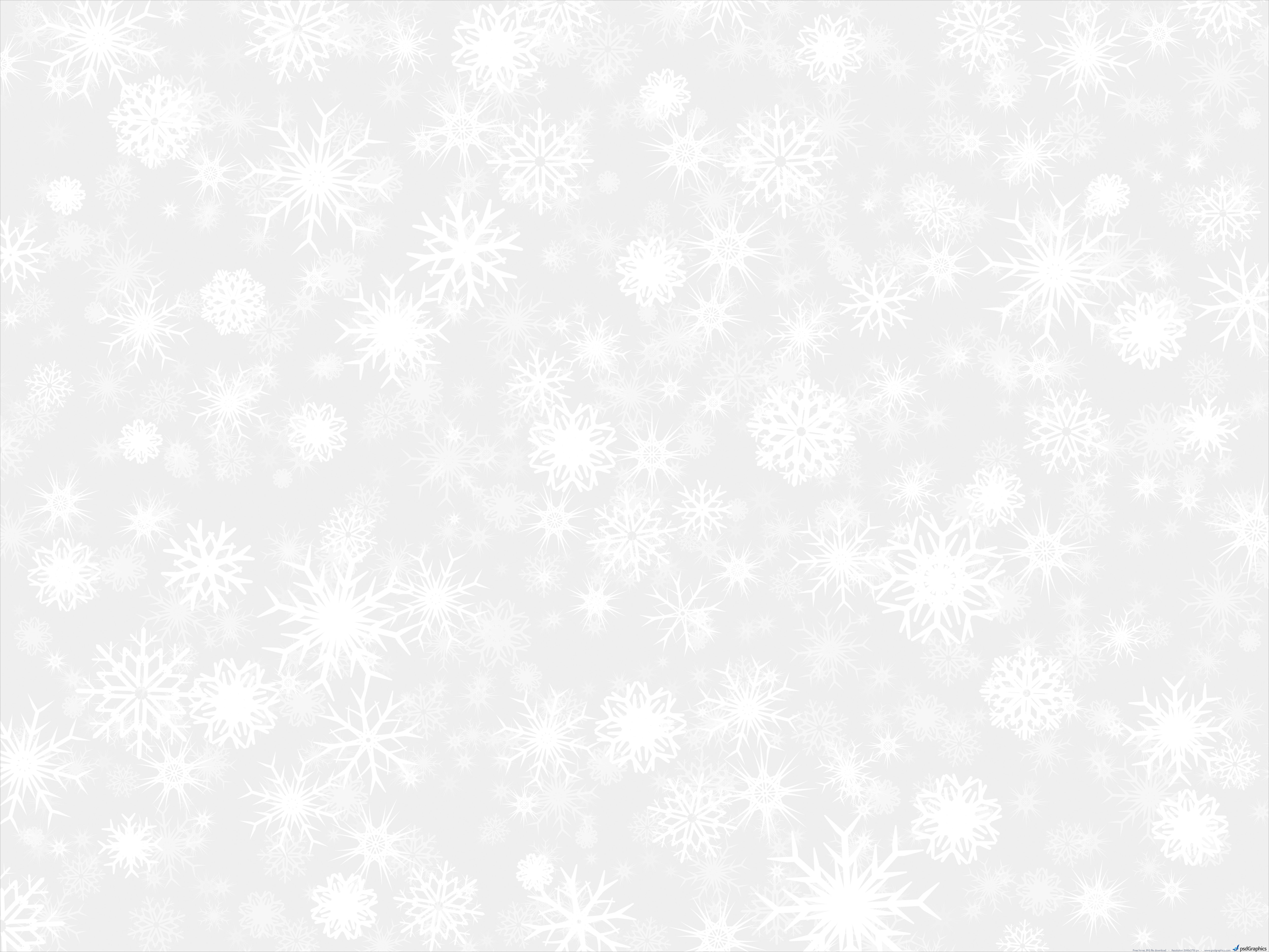 White Snow background