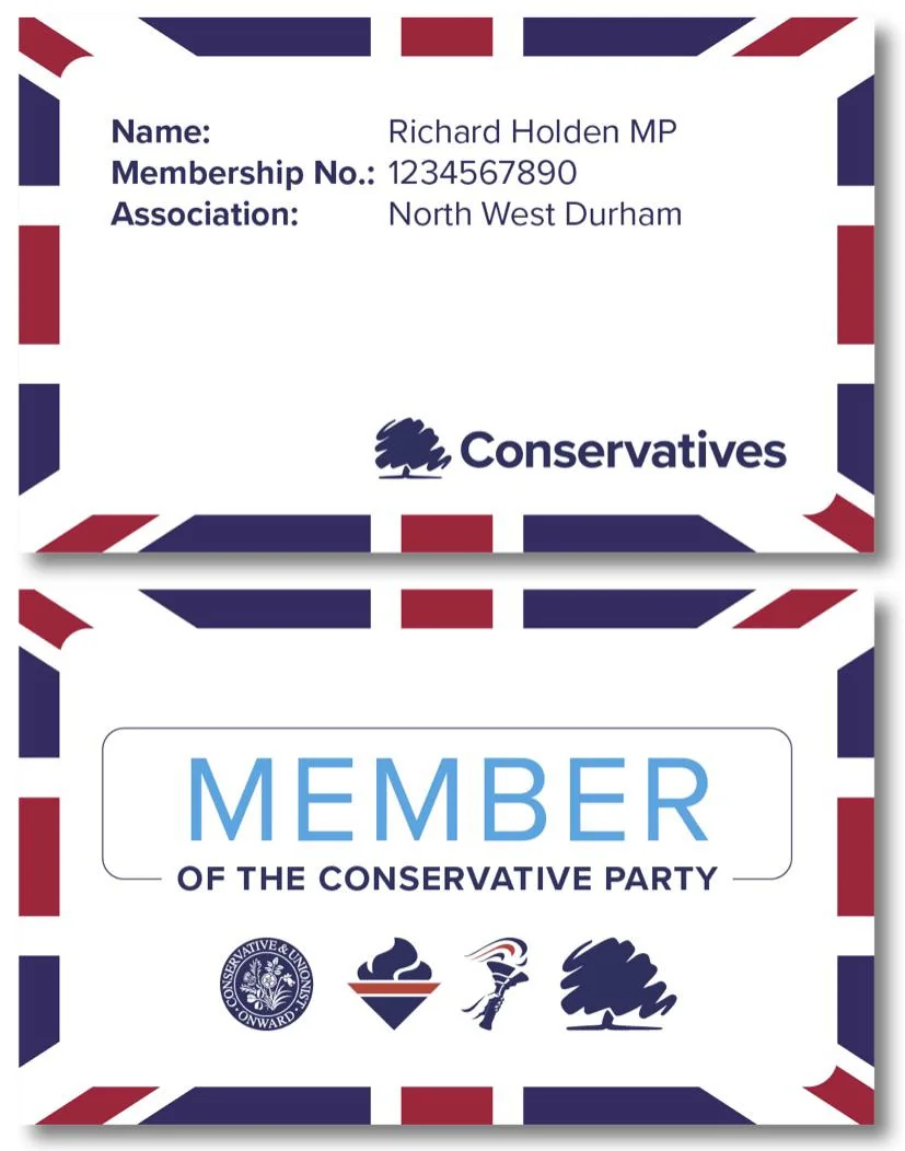 Winner of The Membership Card Design