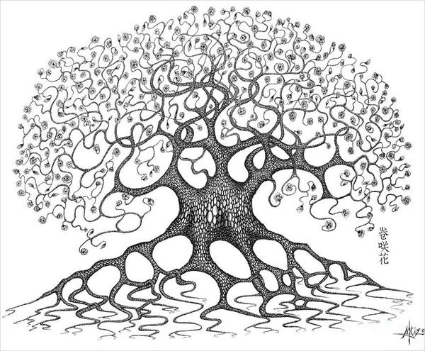 Wonderful Tree drawing