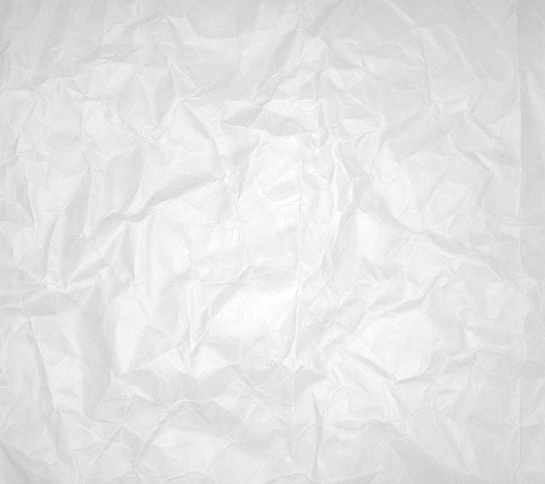 Wrinkled White Paper Background