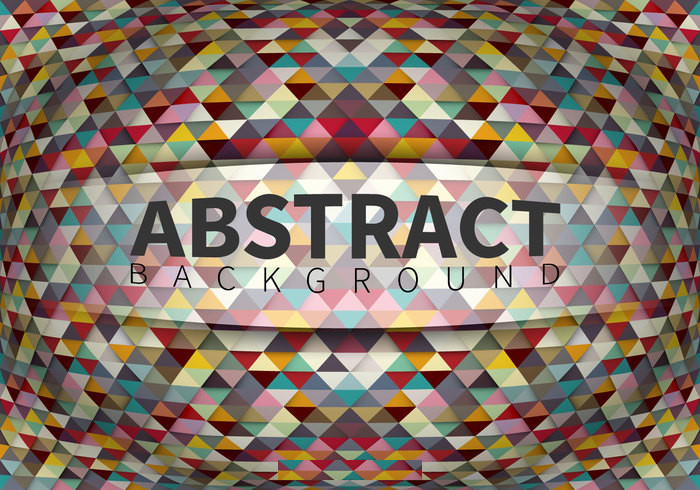 Abstract 3D Geometric Background