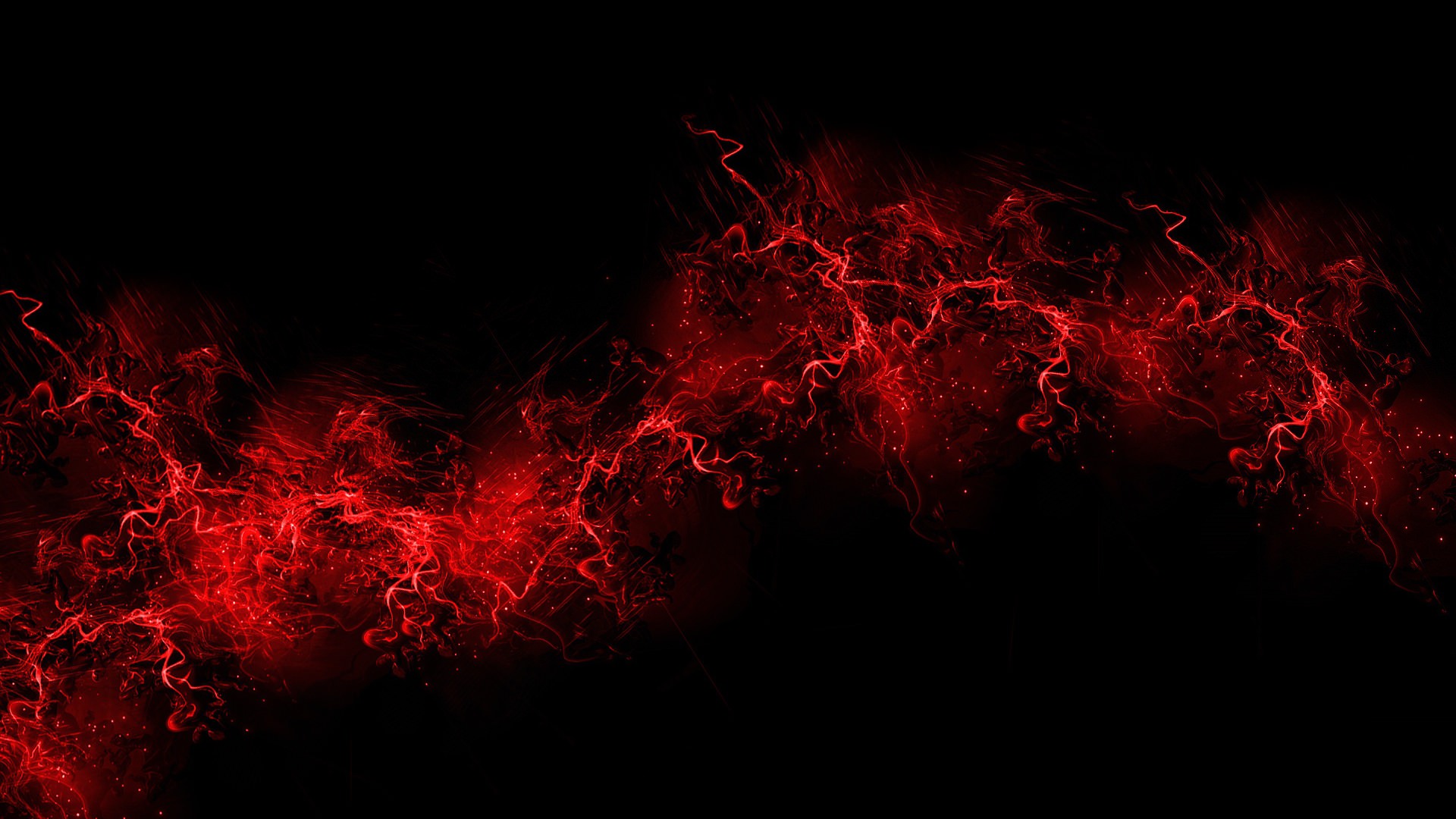 Abstract Black & Red Wallpaper