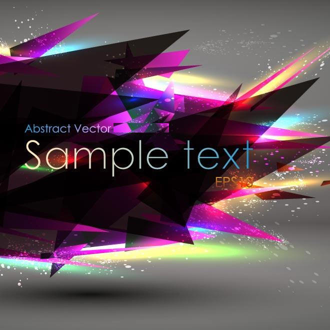 Abstract Geometric Vector Background