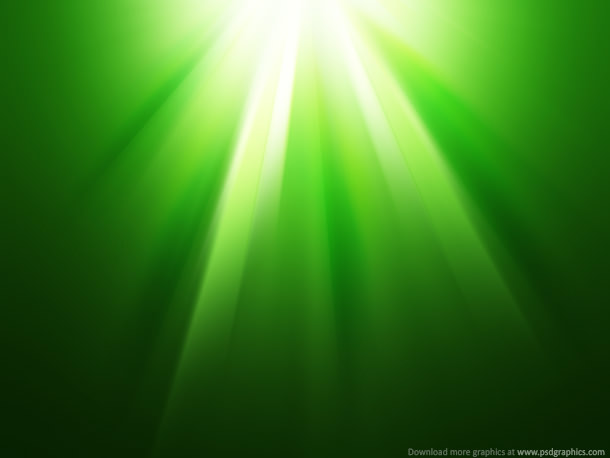 Abstract Green Spring Background