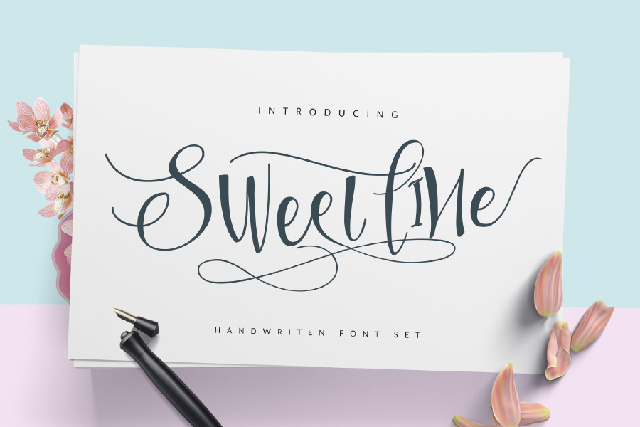 Amazing Sweet Line font