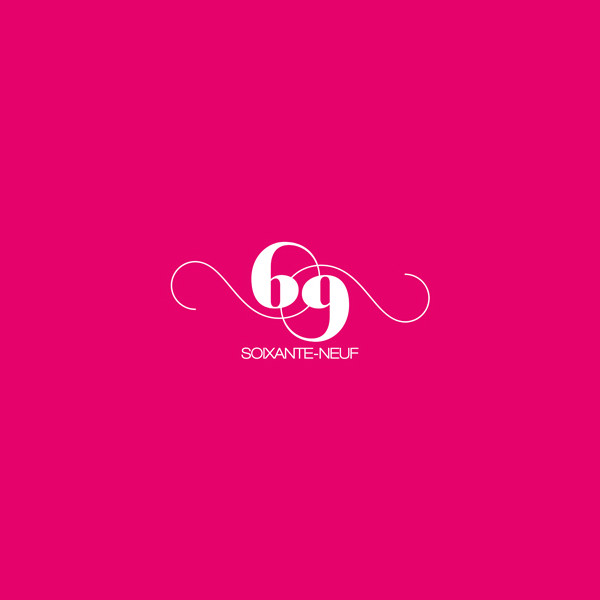 Ambigram Pink Logo Design