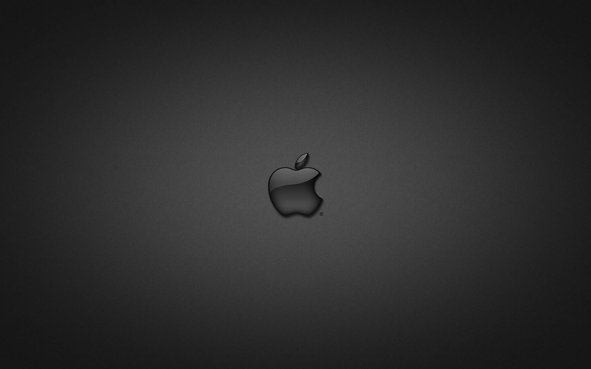 Apple In Black Glass