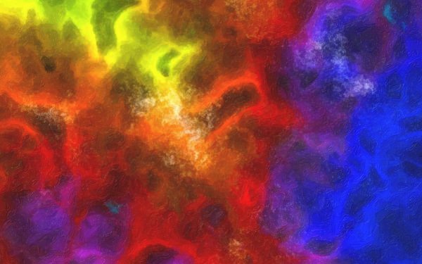 Artistic Rainbow Texture Wallpaper