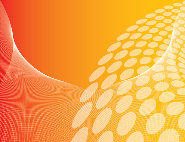 Awesome Orange Dots Backgrounds