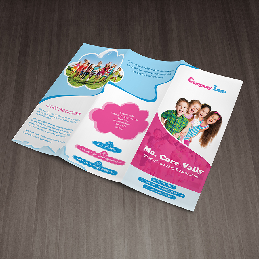 Best Child Care Tri-fold Brochure