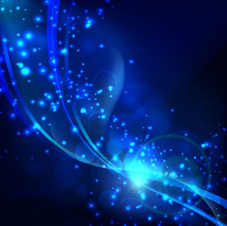 Blue Light Background Graphic