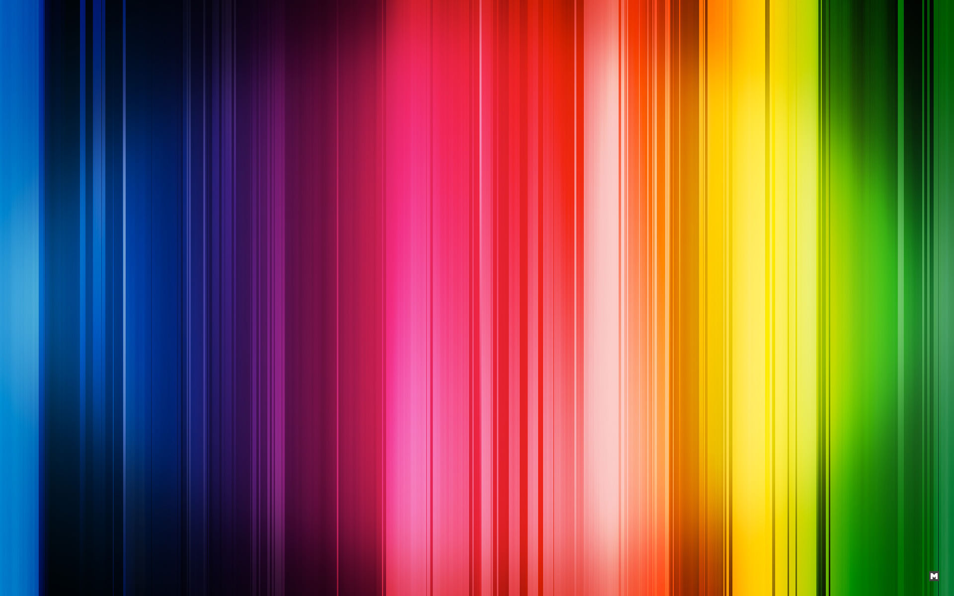Colorful Solid Stripes Wallpaper