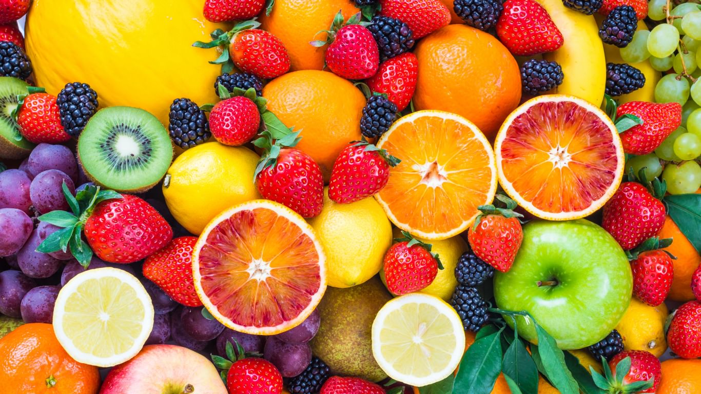 Colorful fruits Wallpaper