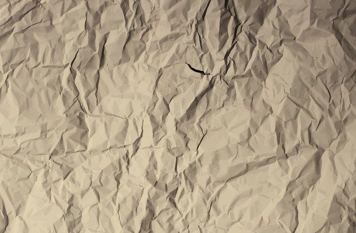 Crumpled Paper Texture Background