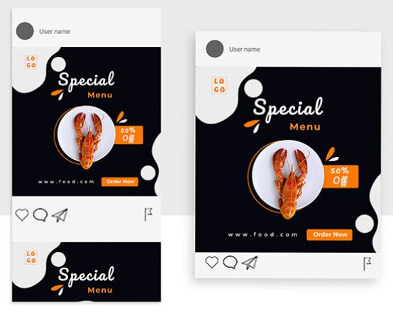 Download Free Restaurant Banner Template Design