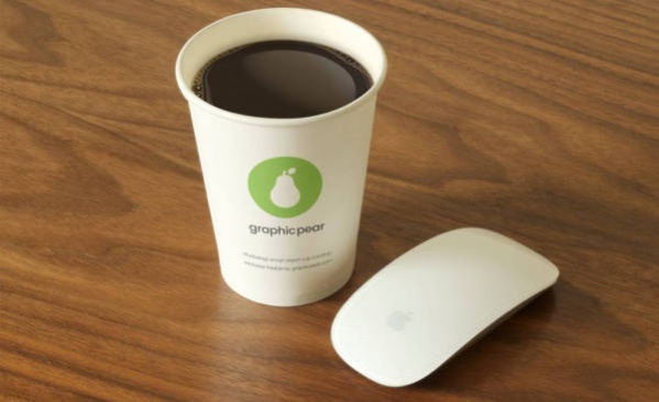 Elegant Look Disposal Coffee Cup Mockup