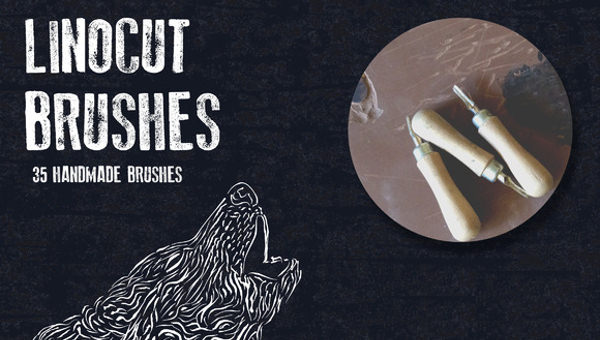 linocut procreate brushes free