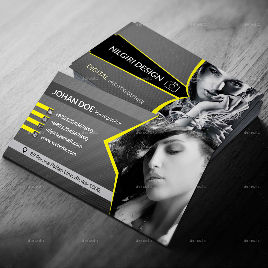 Free Photography Business Card