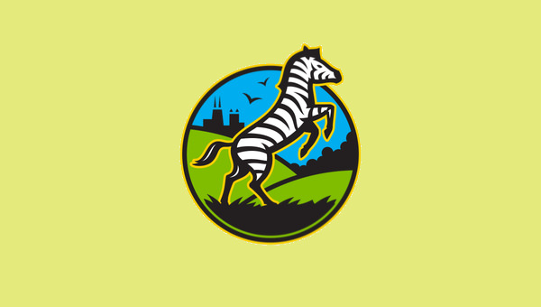 Zebra Face Stripes Logo Design Vector Graphic by sore88 · Creative Fabrica