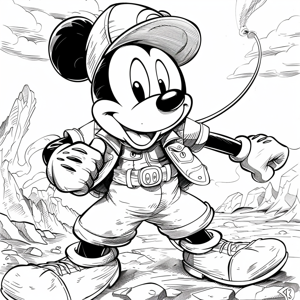 Free printable Disney coloring pages