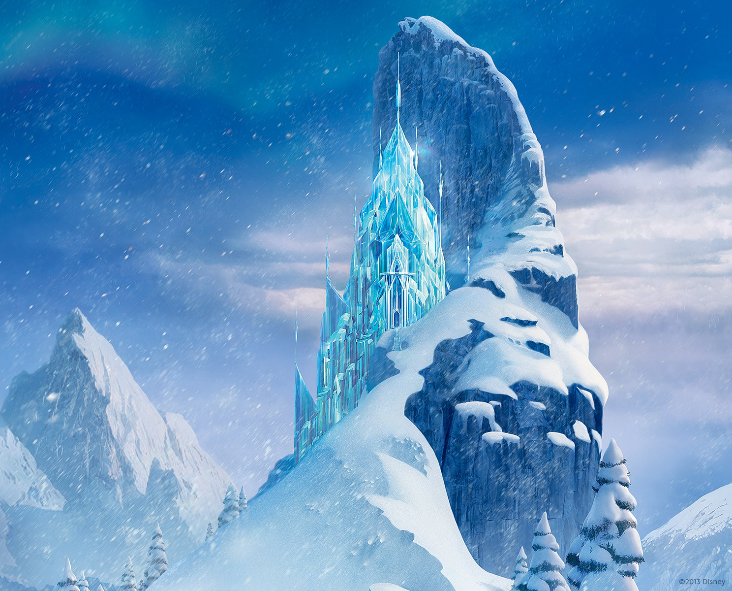 Frozen Icecastle Wallpaper