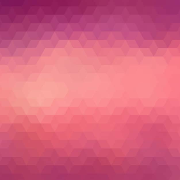 Geometric Background In Red & Purple