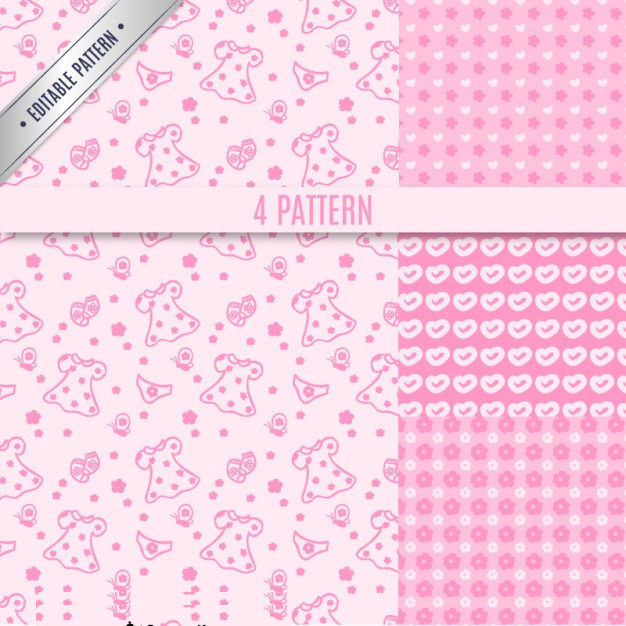 Girly Vector Pattern For free