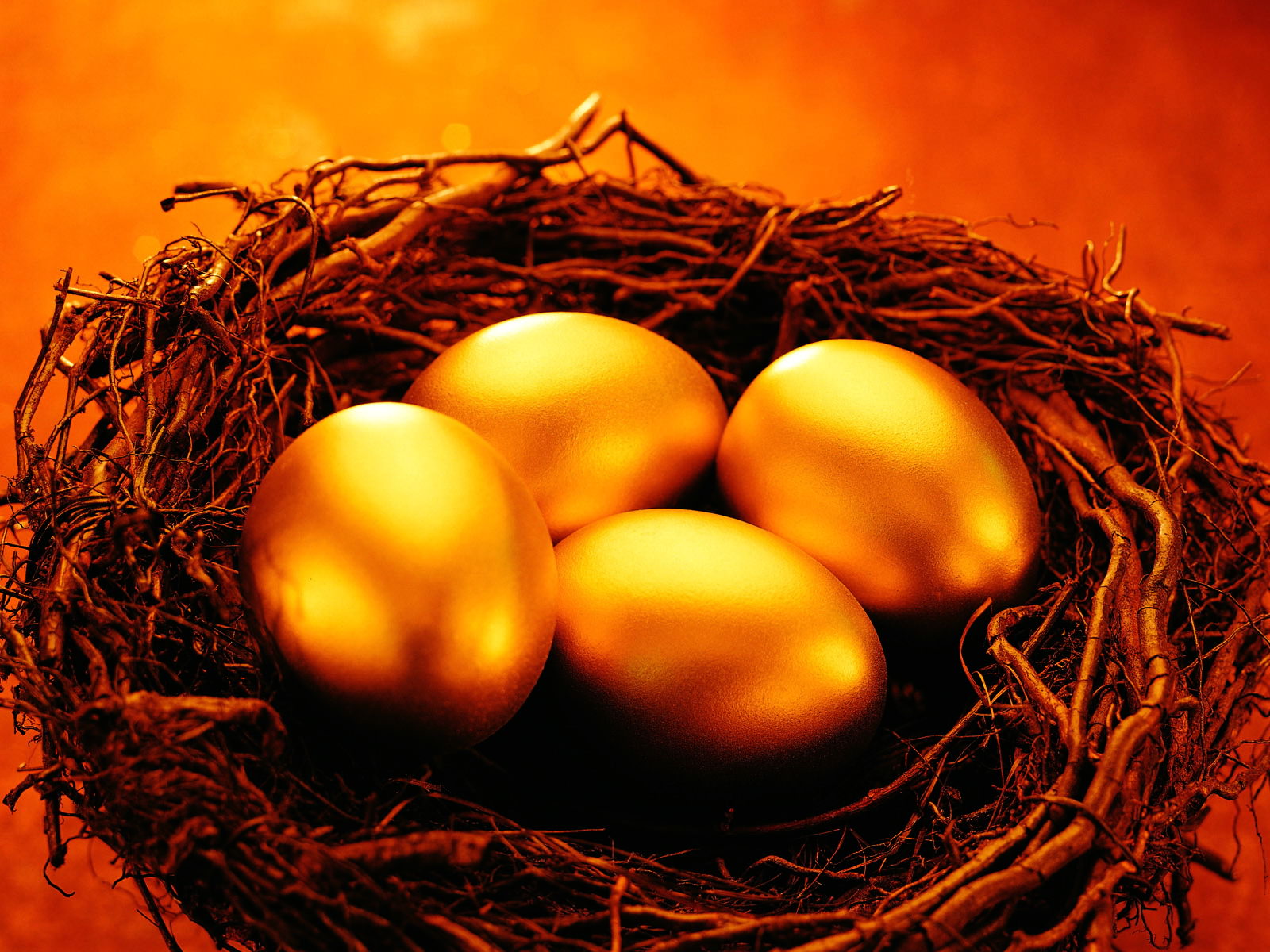 Golden Eggs Wallpaper