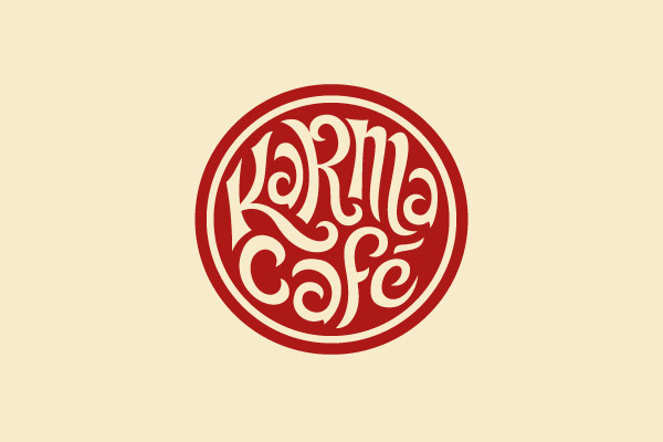 Karma Café Bar Logo Design