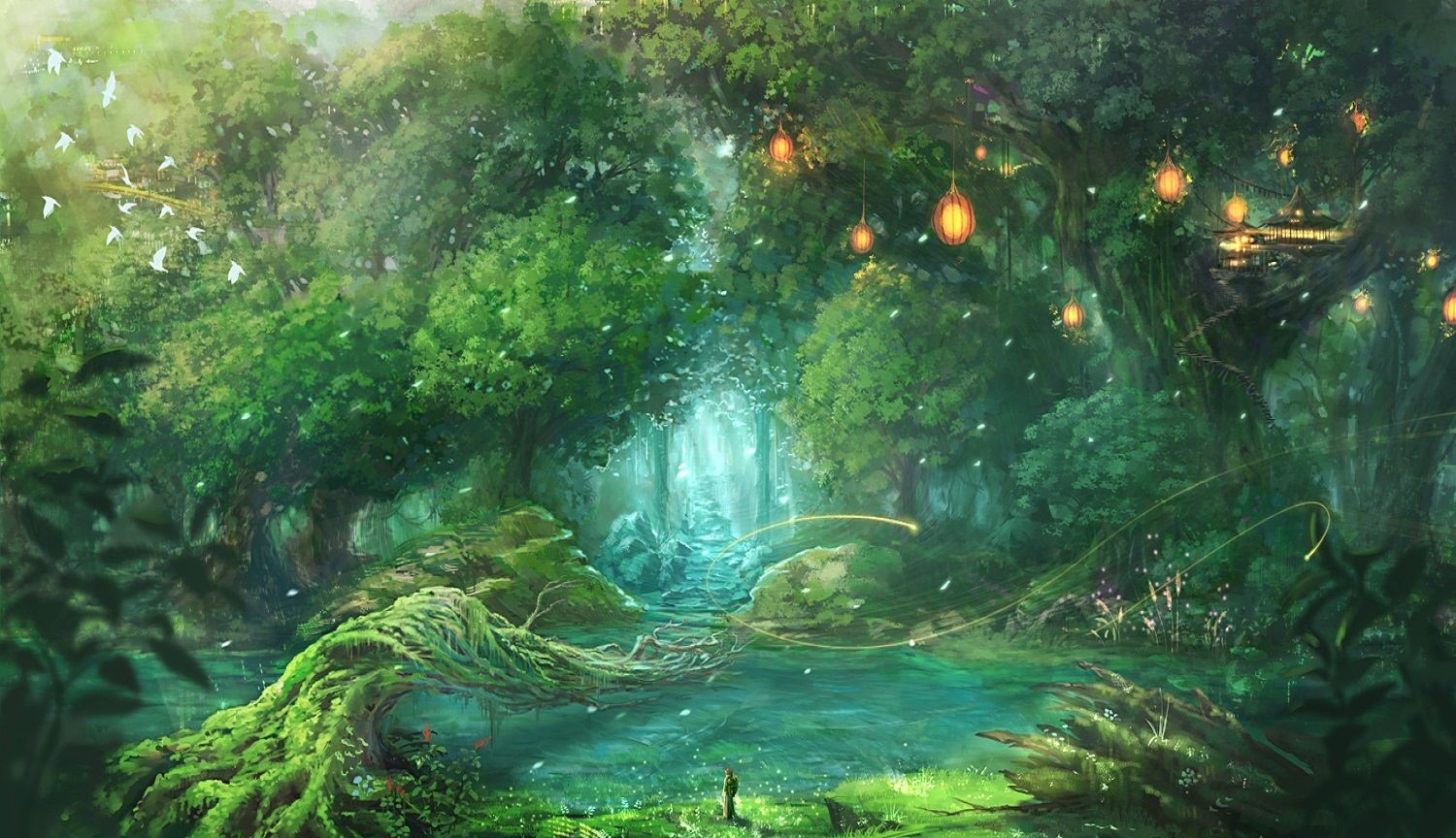 Magical Forest Wallpaper