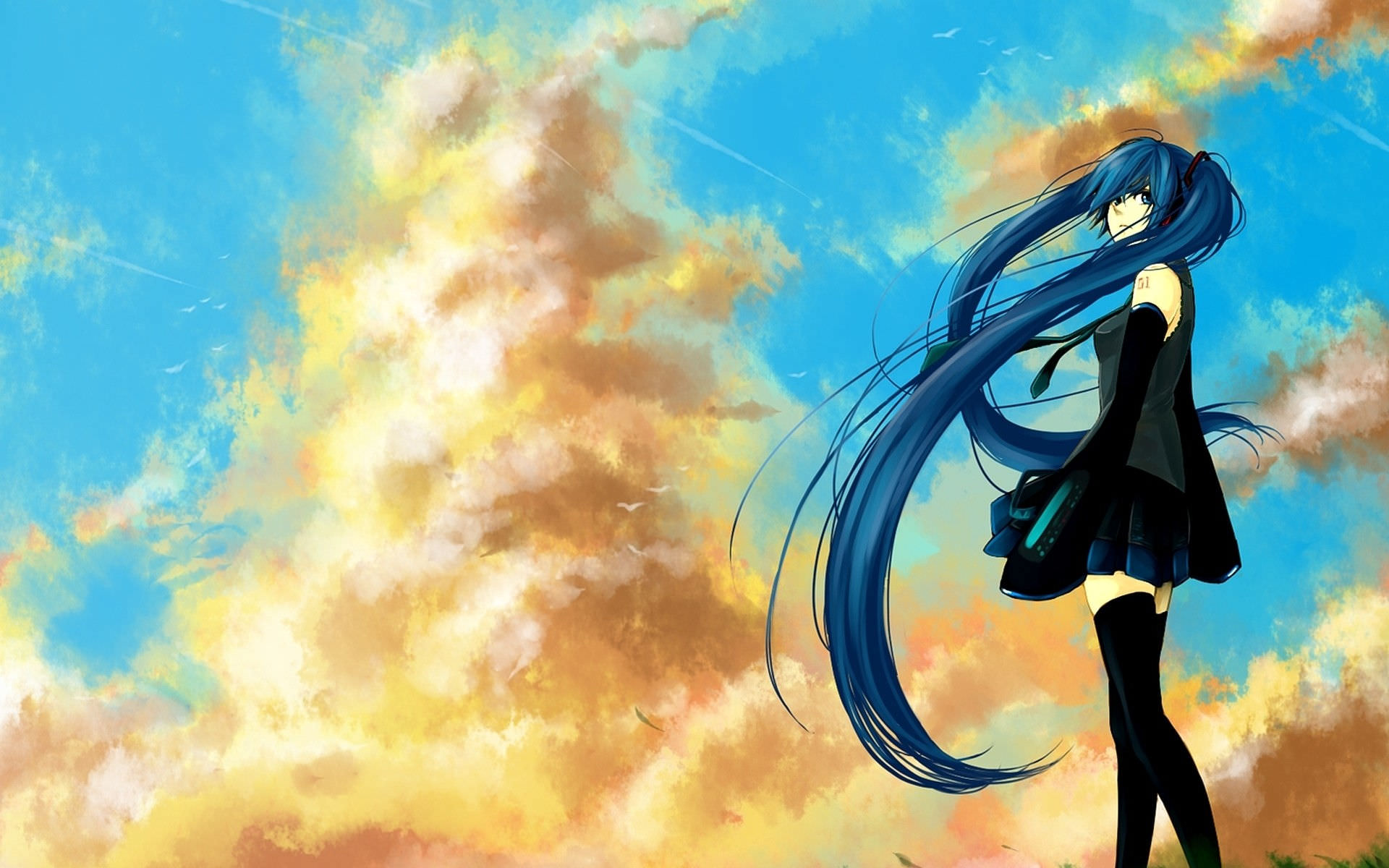 Marvellous Sky Vocaloid Wallpaper