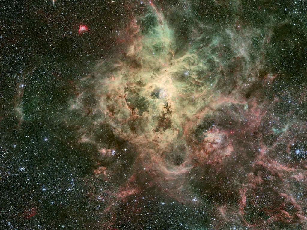 Nebula Galaxy Flashes Wallpaper