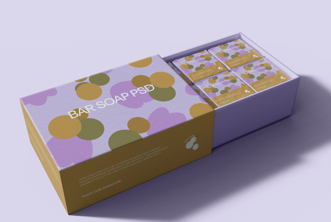 Packaging Box with Bar Soaps