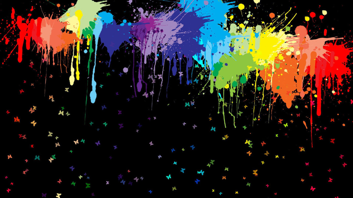 Paint Splatter Background For you