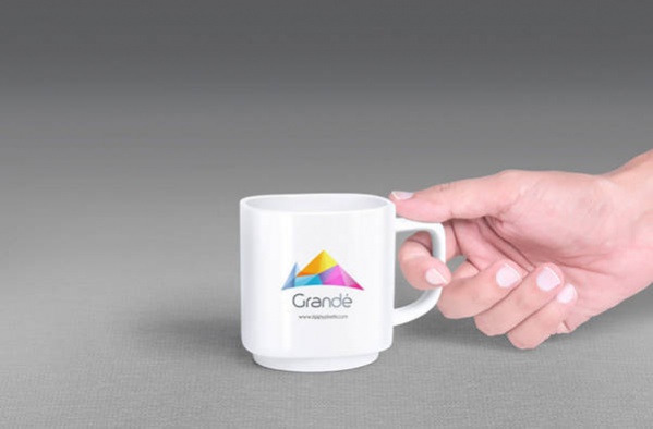 Photorealistic Coffee Mug Mockup with 7 Unique Holding Positions