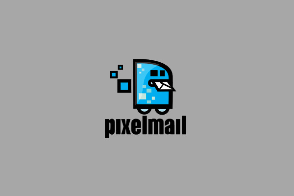 Pixel Email Logo For Networking