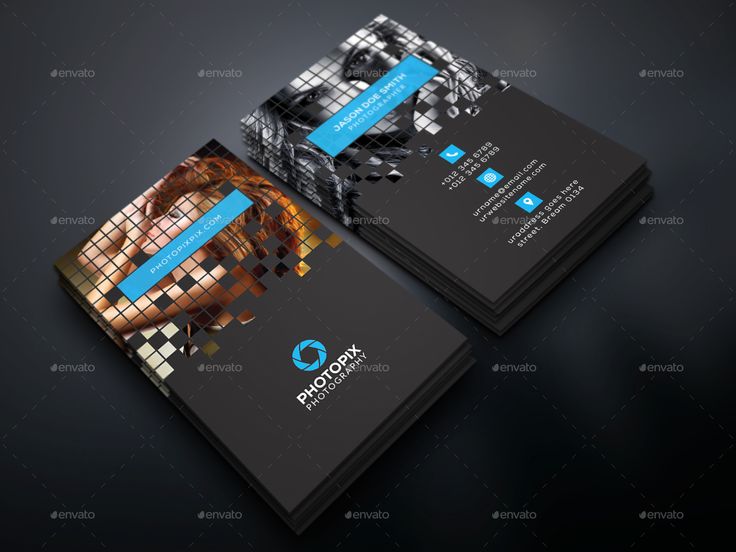 Pixel Photography Business Card