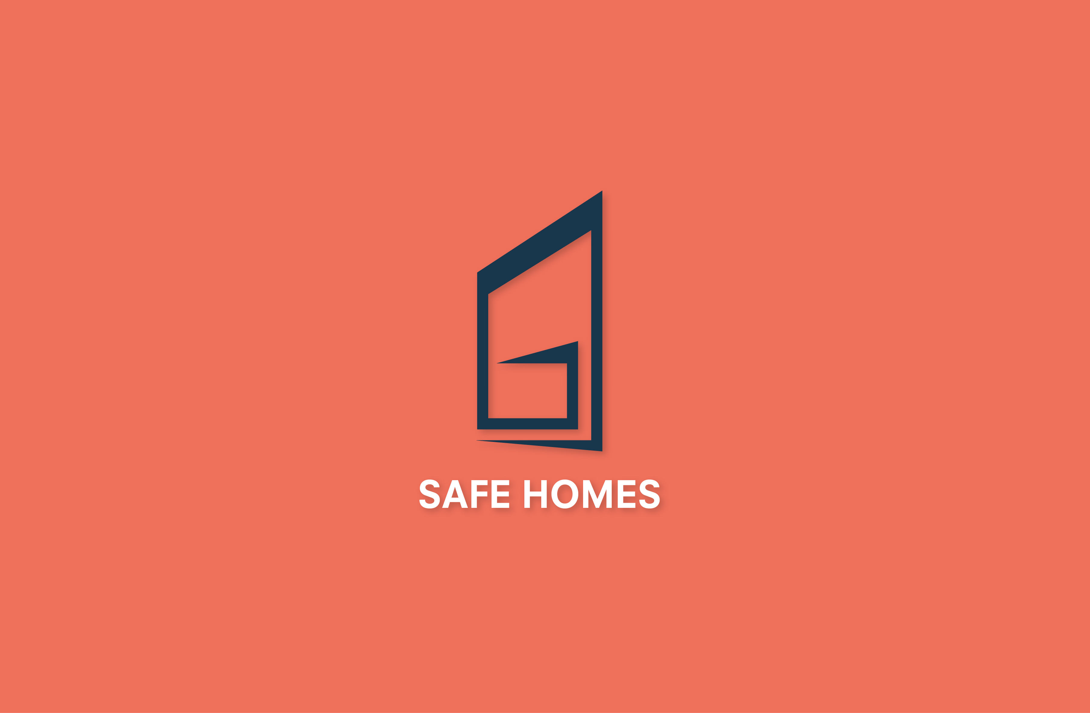 Safe Homes Logo Design