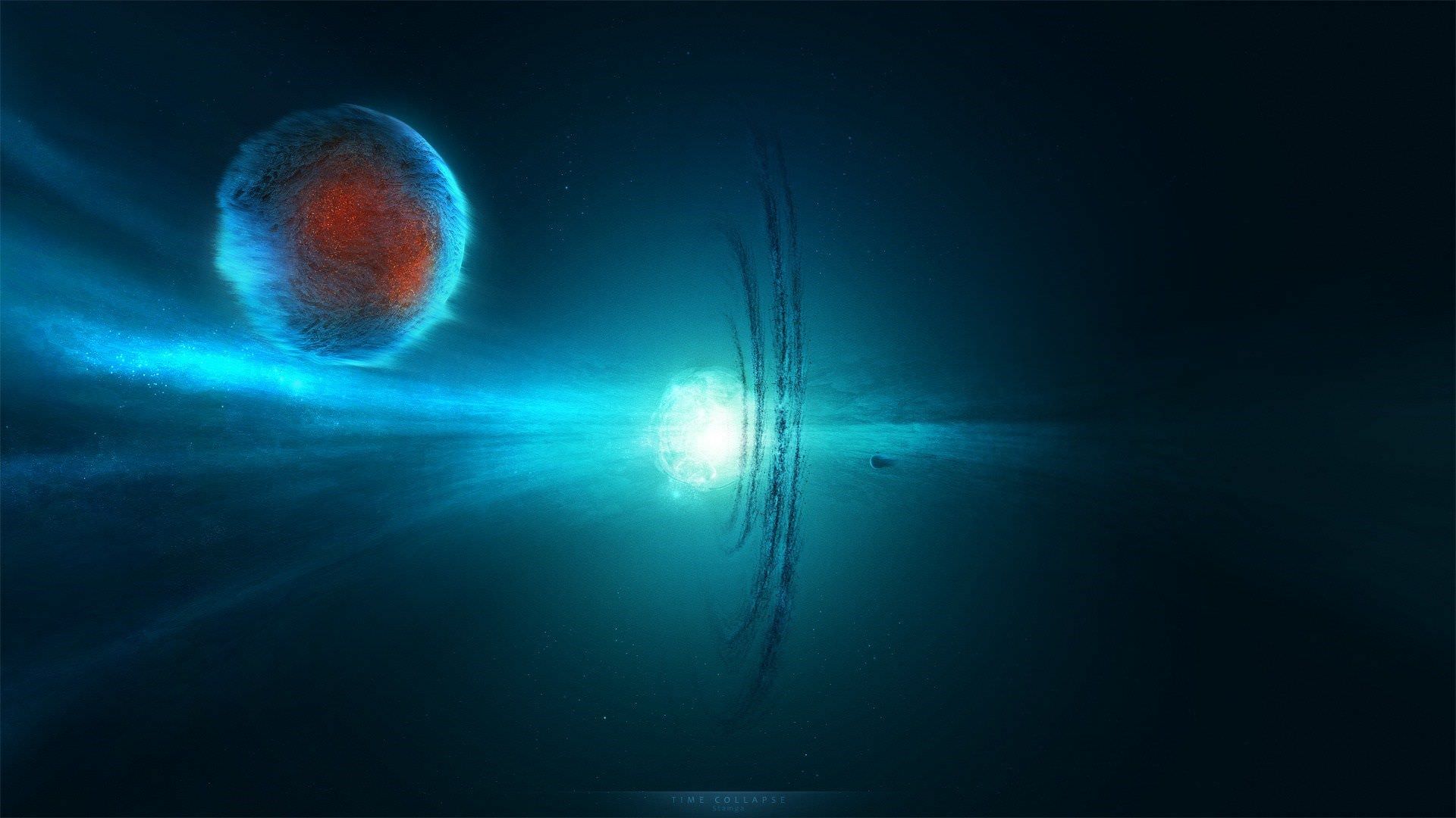 Sci Fi Space Planets HD Wallpaper