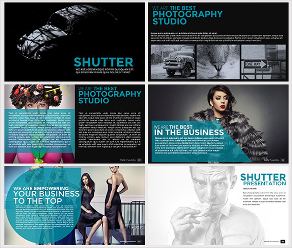 Shutter Photography Portfolio Presentation
