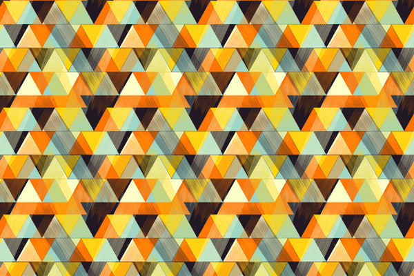 Simple yellow Abstract Pattern