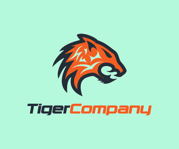 Tiger Screaming Logo