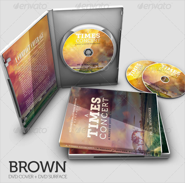 Times Concert DVD Packaging