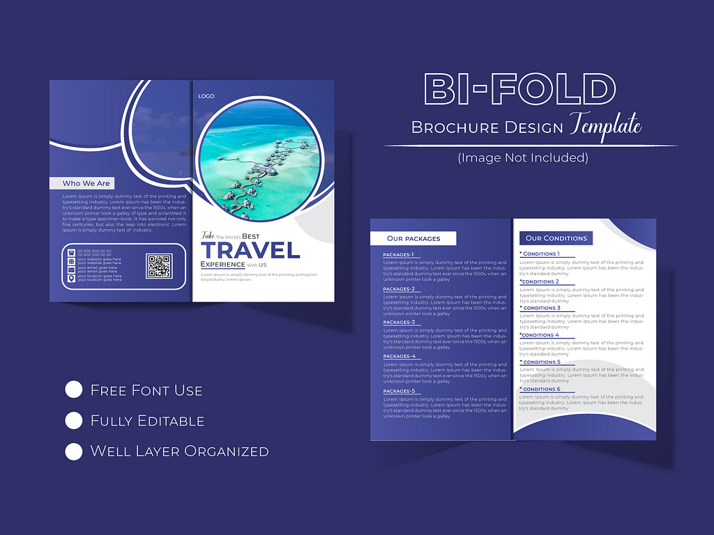  Travel Bi Fold Brochure