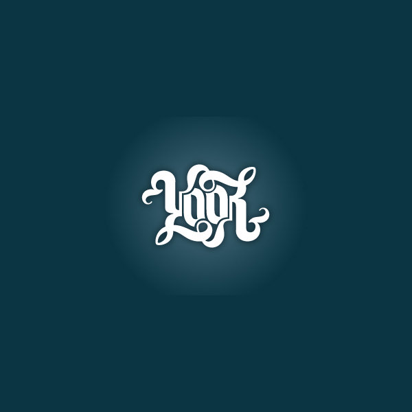 Up Side Down Ambigram Logo