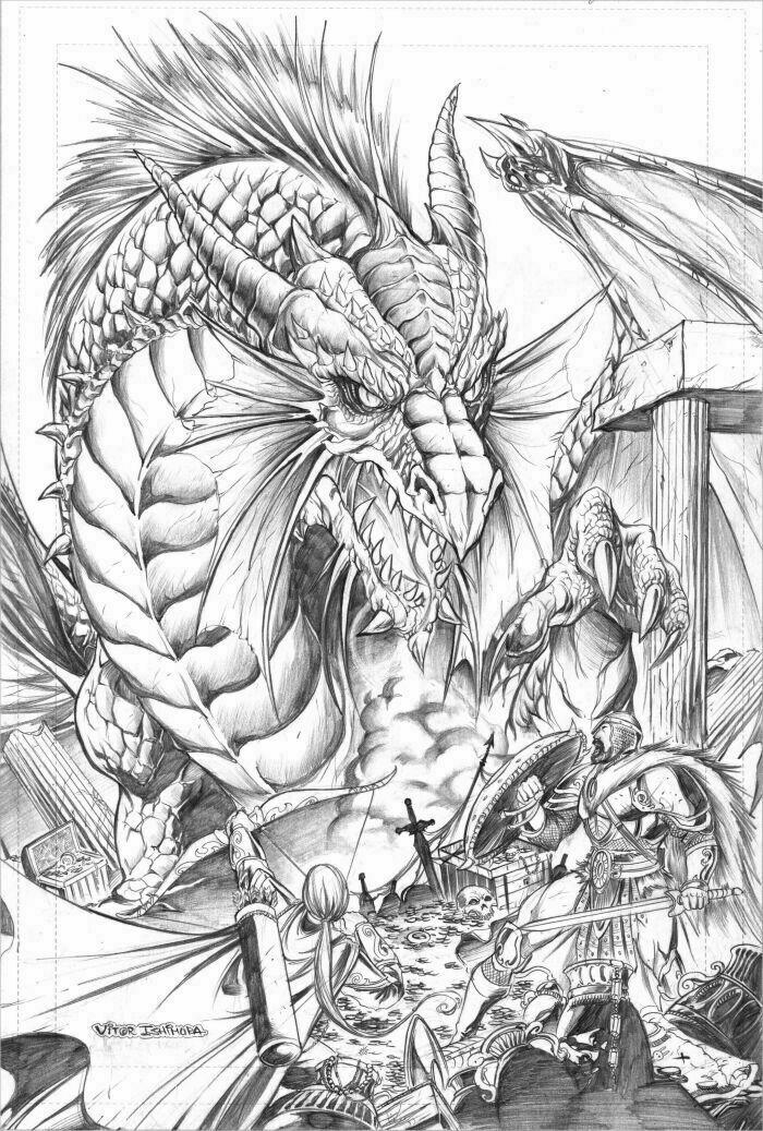 Featured image of post Cool Dragon Drawing Full Body : The result is stunning and.